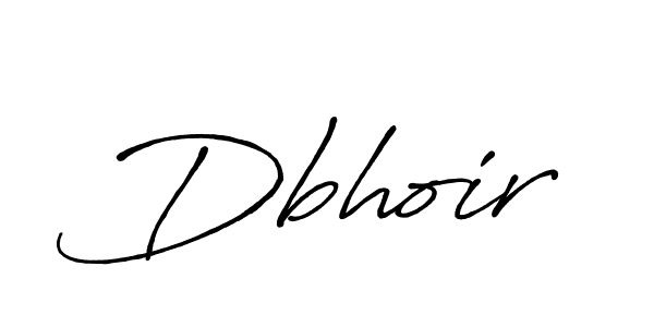 Also we have Dbhoir name is the best signature style. Create professional handwritten signature collection using Antro_Vectra_Bolder autograph style. Dbhoir signature style 7 images and pictures png