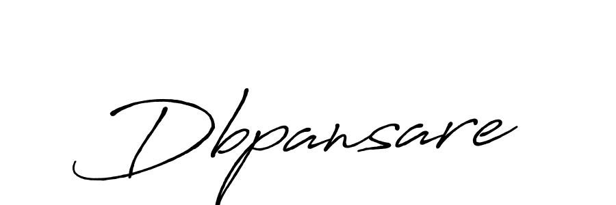 How to make Dbpansare name signature. Use Antro_Vectra_Bolder style for creating short signs online. This is the latest handwritten sign. Dbpansare signature style 7 images and pictures png
