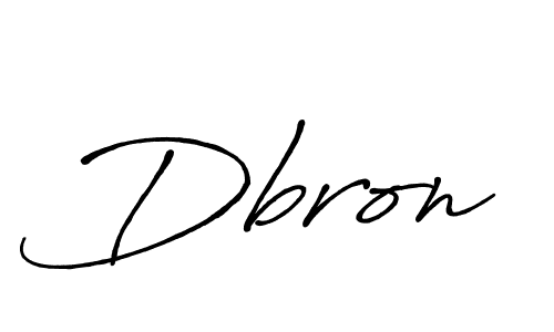 Create a beautiful signature design for name Dbron. With this signature (Antro_Vectra_Bolder) fonts, you can make a handwritten signature for free. Dbron signature style 7 images and pictures png