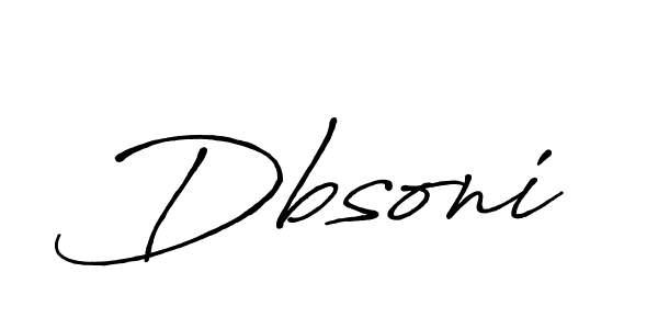 Similarly Antro_Vectra_Bolder is the best handwritten signature design. Signature creator online .You can use it as an online autograph creator for name Dbsoni. Dbsoni signature style 7 images and pictures png