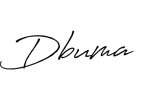 Make a beautiful signature design for name Dbuma. Use this online signature maker to create a handwritten signature for free. Dbuma signature style 7 images and pictures png