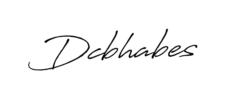 It looks lik you need a new signature style for name Dcbhabes. Design unique handwritten (Antro_Vectra_Bolder) signature with our free signature maker in just a few clicks. Dcbhabes signature style 7 images and pictures png