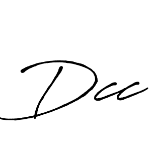 Make a beautiful signature design for name Dcc. With this signature (Antro_Vectra_Bolder) style, you can create a handwritten signature for free. Dcc signature style 7 images and pictures png