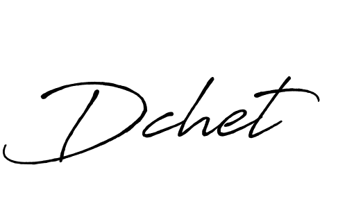 How to make Dchet name signature. Use Antro_Vectra_Bolder style for creating short signs online. This is the latest handwritten sign. Dchet signature style 7 images and pictures png