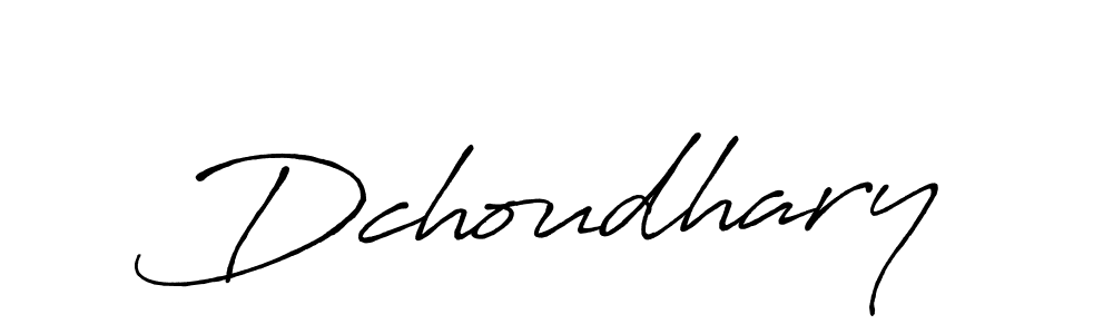 Once you've used our free online signature maker to create your best signature Antro_Vectra_Bolder style, it's time to enjoy all of the benefits that Dchoudhary name signing documents. Dchoudhary signature style 7 images and pictures png