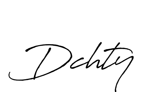 Antro_Vectra_Bolder is a professional signature style that is perfect for those who want to add a touch of class to their signature. It is also a great choice for those who want to make their signature more unique. Get Dchty name to fancy signature for free. Dchty signature style 7 images and pictures png