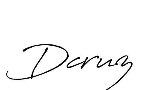 How to Draw Dcruz signature style? Antro_Vectra_Bolder is a latest design signature styles for name Dcruz. Dcruz signature style 7 images and pictures png