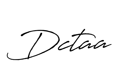 Similarly Antro_Vectra_Bolder is the best handwritten signature design. Signature creator online .You can use it as an online autograph creator for name Dctaa. Dctaa signature style 7 images and pictures png