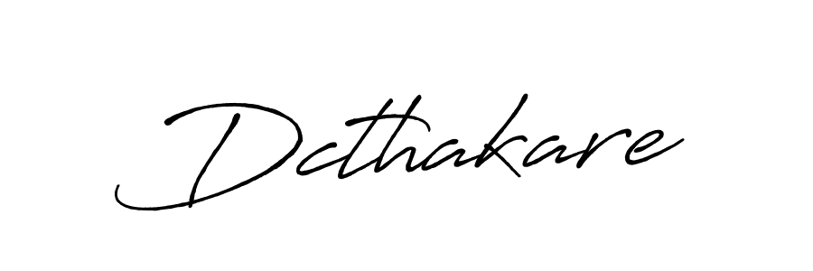How to Draw Dcthakare signature style? Antro_Vectra_Bolder is a latest design signature styles for name Dcthakare. Dcthakare signature style 7 images and pictures png