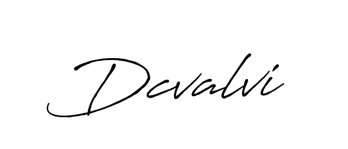 The best way (Antro_Vectra_Bolder) to make a short signature is to pick only two or three words in your name. The name Dcvalvi include a total of six letters. For converting this name. Dcvalvi signature style 7 images and pictures png