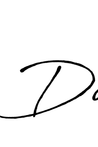 How to make Dd signature? Antro_Vectra_Bolder is a professional autograph style. Create handwritten signature for Dd name. Dd signature style 7 images and pictures png