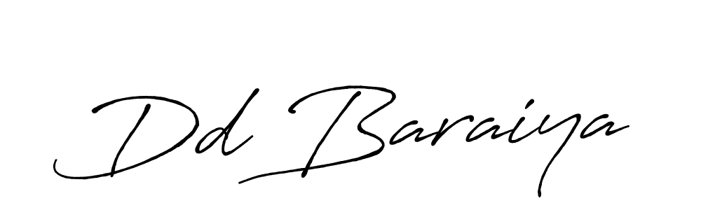 Make a beautiful signature design for name Dd Baraiya. Use this online signature maker to create a handwritten signature for free. Dd Baraiya signature style 7 images and pictures png