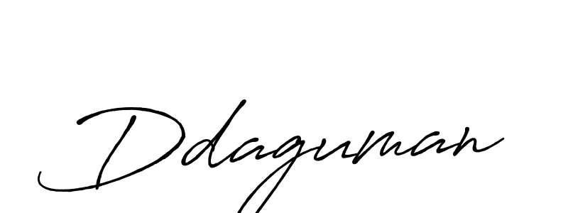 Design your own signature with our free online signature maker. With this signature software, you can create a handwritten (Antro_Vectra_Bolder) signature for name Ddaguman. Ddaguman signature style 7 images and pictures png