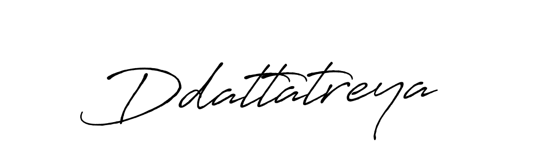 Make a beautiful signature design for name Ddattatreya. With this signature (Antro_Vectra_Bolder) style, you can create a handwritten signature for free. Ddattatreya signature style 7 images and pictures png
