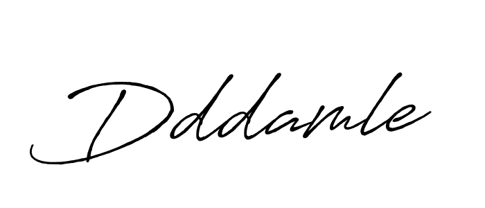 Also we have Dddamle name is the best signature style. Create professional handwritten signature collection using Antro_Vectra_Bolder autograph style. Dddamle signature style 7 images and pictures png