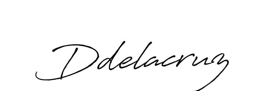 How to make Ddelacruz name signature. Use Antro_Vectra_Bolder style for creating short signs online. This is the latest handwritten sign. Ddelacruz signature style 7 images and pictures png