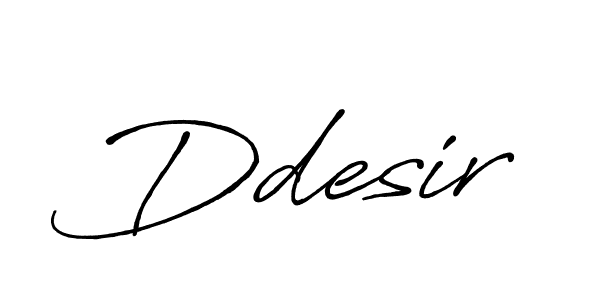 Make a beautiful signature design for name Ddesir. Use this online signature maker to create a handwritten signature for free. Ddesir signature style 7 images and pictures png