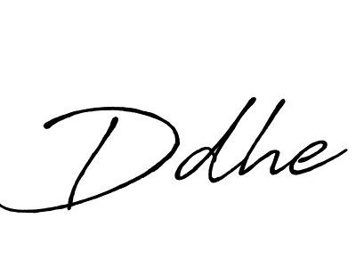 How to make Ddhe signature? Antro_Vectra_Bolder is a professional autograph style. Create handwritten signature for Ddhe name. Ddhe signature style 7 images and pictures png