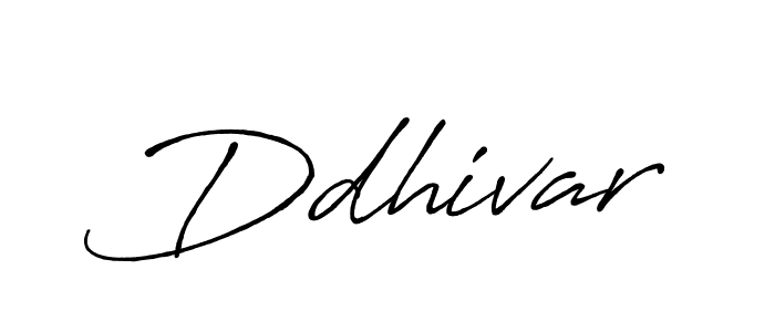 How to make Ddhivar signature? Antro_Vectra_Bolder is a professional autograph style. Create handwritten signature for Ddhivar name. Ddhivar signature style 7 images and pictures png
