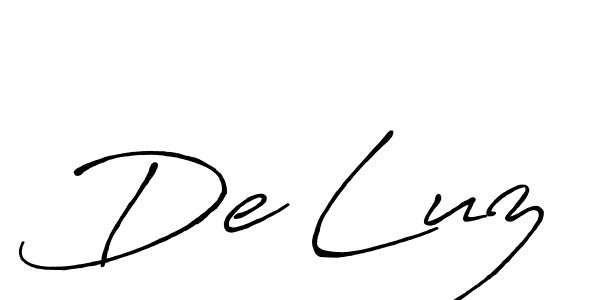 Also You can easily find your signature by using the search form. We will create De Luz name handwritten signature images for you free of cost using Antro_Vectra_Bolder sign style. De Luz signature style 7 images and pictures png