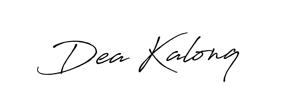 The best way (Antro_Vectra_Bolder) to make a short signature is to pick only two or three words in your name. The name Dea Kalonq include a total of six letters. For converting this name. Dea Kalonq signature style 7 images and pictures png