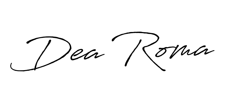 Antro_Vectra_Bolder is a professional signature style that is perfect for those who want to add a touch of class to their signature. It is also a great choice for those who want to make their signature more unique. Get Dea Roma name to fancy signature for free. Dea Roma signature style 7 images and pictures png