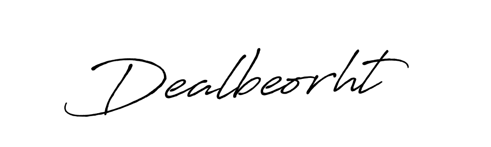Also You can easily find your signature by using the search form. We will create Dealbeorht name handwritten signature images for you free of cost using Antro_Vectra_Bolder sign style. Dealbeorht signature style 7 images and pictures png