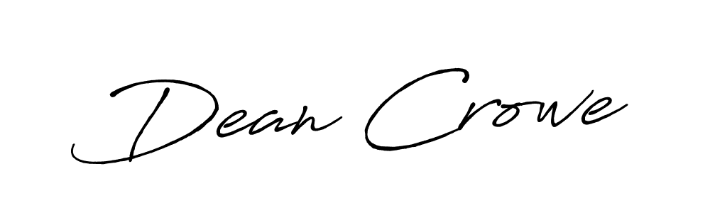 The best way (Antro_Vectra_Bolder) to make a short signature is to pick only two or three words in your name. The name Dean Crowe include a total of six letters. For converting this name. Dean Crowe signature style 7 images and pictures png