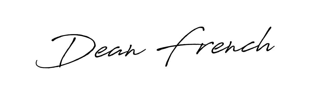 You can use this online signature creator to create a handwritten signature for the name Dean French. This is the best online autograph maker. Dean French signature style 7 images and pictures png