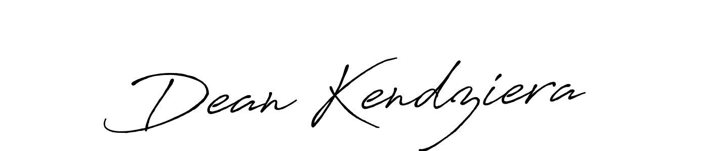 Also You can easily find your signature by using the search form. We will create Dean Kendziera name handwritten signature images for you free of cost using Antro_Vectra_Bolder sign style. Dean Kendziera signature style 7 images and pictures png