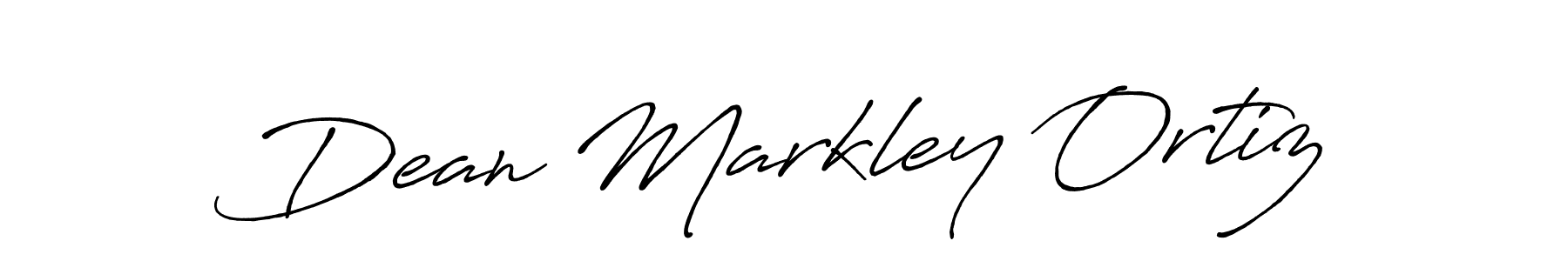 Make a beautiful signature design for name Dean Markley Ortiz. With this signature (Antro_Vectra_Bolder) style, you can create a handwritten signature for free. Dean Markley Ortiz signature style 7 images and pictures png