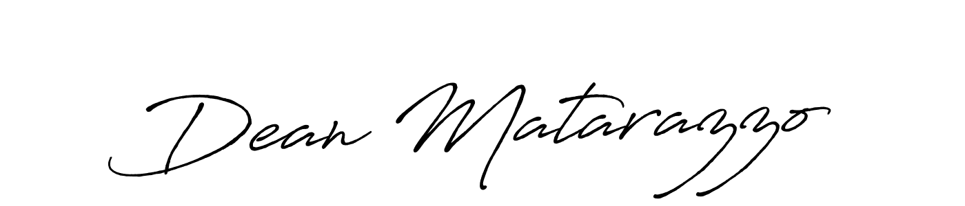 You should practise on your own different ways (Antro_Vectra_Bolder) to write your name (Dean Matarazzo) in signature. don't let someone else do it for you. Dean Matarazzo signature style 7 images and pictures png