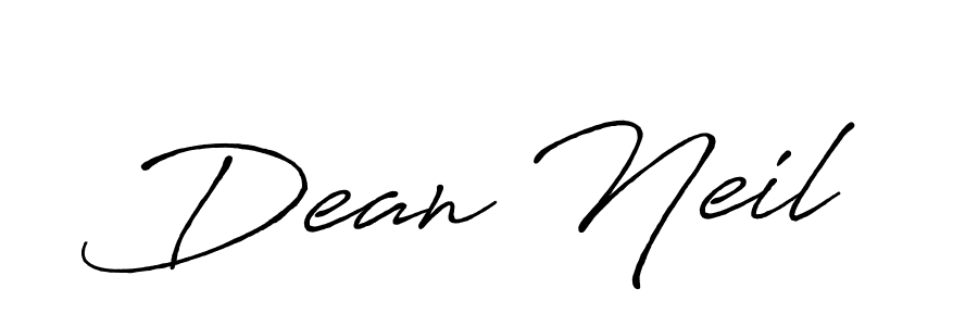 How to make Dean Neil signature? Antro_Vectra_Bolder is a professional autograph style. Create handwritten signature for Dean Neil name. Dean Neil signature style 7 images and pictures png