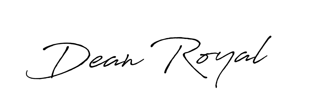 Also we have Dean Royal name is the best signature style. Create professional handwritten signature collection using Antro_Vectra_Bolder autograph style. Dean Royal signature style 7 images and pictures png