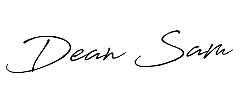 This is the best signature style for the Dean Sam name. Also you like these signature font (Antro_Vectra_Bolder). Mix name signature. Dean Sam signature style 7 images and pictures png