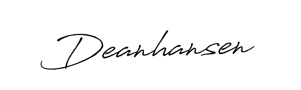 Once you've used our free online signature maker to create your best signature Antro_Vectra_Bolder style, it's time to enjoy all of the benefits that Deanhansen name signing documents. Deanhansen signature style 7 images and pictures png