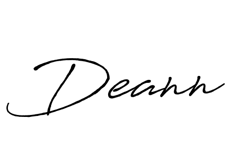 Once you've used our free online signature maker to create your best signature Antro_Vectra_Bolder style, it's time to enjoy all of the benefits that Deann name signing documents. Deann signature style 7 images and pictures png