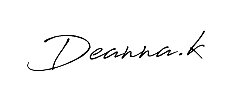 How to Draw Deanna.k signature style? Antro_Vectra_Bolder is a latest design signature styles for name Deanna.k. Deanna.k signature style 7 images and pictures png