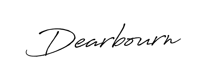 Also we have Dearbourn name is the best signature style. Create professional handwritten signature collection using Antro_Vectra_Bolder autograph style. Dearbourn signature style 7 images and pictures png