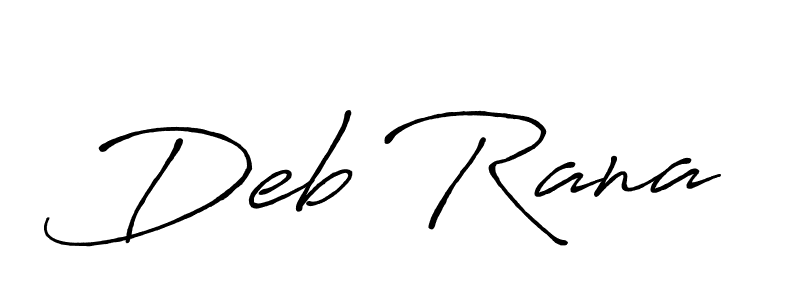 Here are the top 10 professional signature styles for the name Deb Rana. These are the best autograph styles you can use for your name. Deb Rana signature style 7 images and pictures png