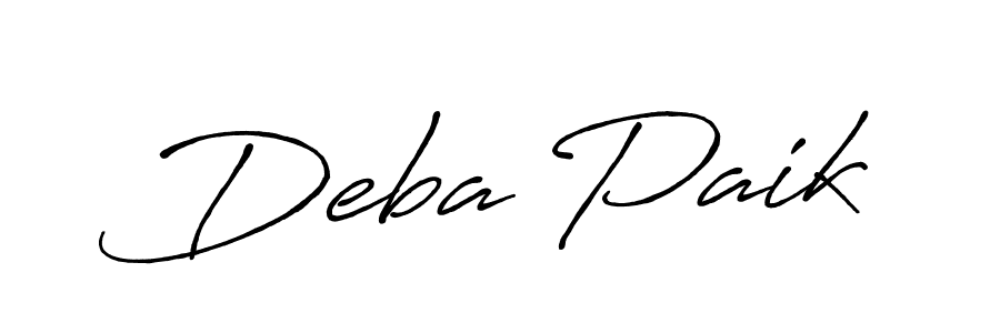 Make a short Deba Paik signature style. Manage your documents anywhere anytime using Antro_Vectra_Bolder. Create and add eSignatures, submit forms, share and send files easily. Deba Paik signature style 7 images and pictures png