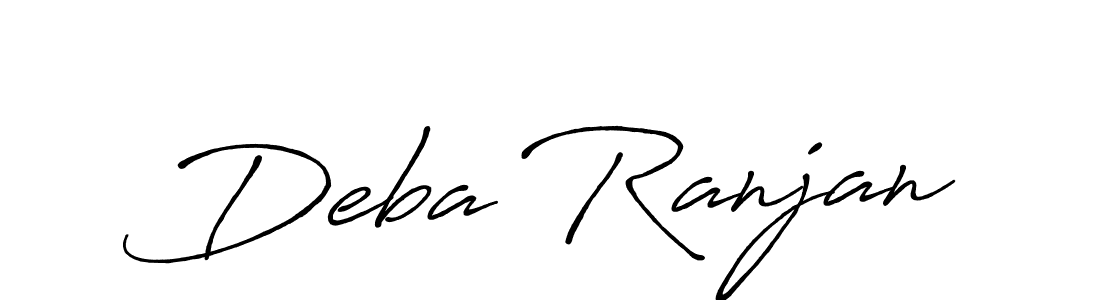 Design your own signature with our free online signature maker. With this signature software, you can create a handwritten (Antro_Vectra_Bolder) signature for name Deba Ranjan. Deba Ranjan signature style 7 images and pictures png