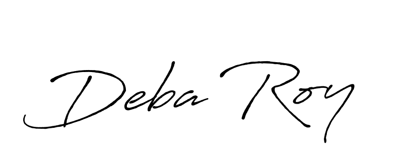 The best way (Antro_Vectra_Bolder) to make a short signature is to pick only two or three words in your name. The name Deba Roy include a total of six letters. For converting this name. Deba Roy signature style 7 images and pictures png