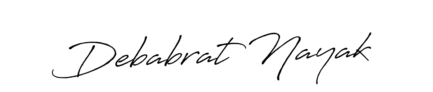 How to Draw Debabrat Nayak signature style? Antro_Vectra_Bolder is a latest design signature styles for name Debabrat Nayak. Debabrat Nayak signature style 7 images and pictures png