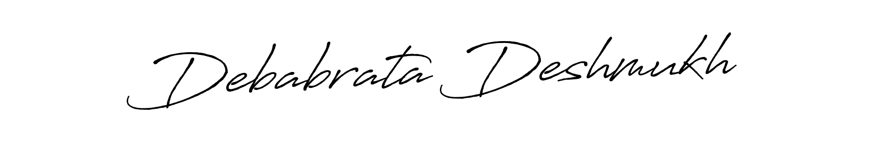 You should practise on your own different ways (Antro_Vectra_Bolder) to write your name (Debabrata Deshmukh) in signature. don't let someone else do it for you. Debabrata Deshmukh signature style 7 images and pictures png
