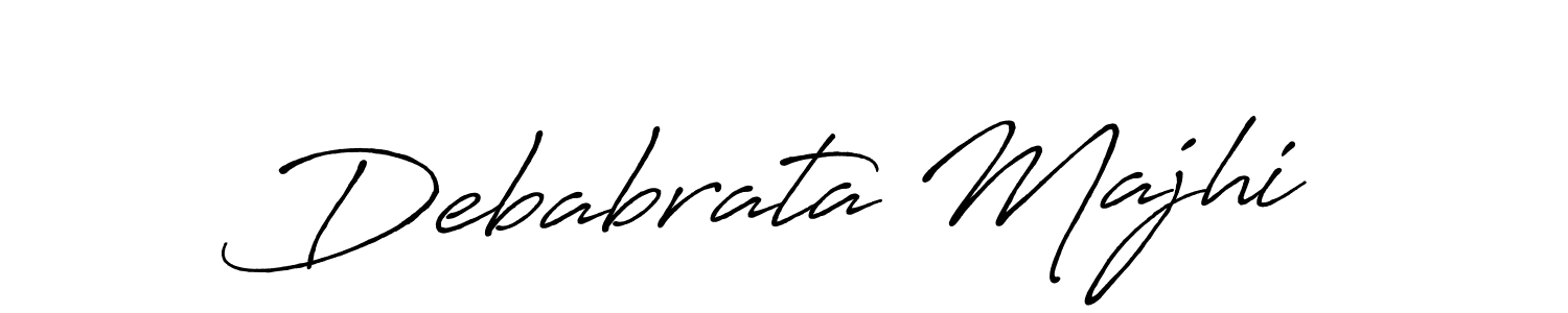 Debabrata Majhi stylish signature style. Best Handwritten Sign (Antro_Vectra_Bolder) for my name. Handwritten Signature Collection Ideas for my name Debabrata Majhi. Debabrata Majhi signature style 7 images and pictures png