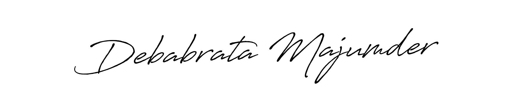 The best way (Antro_Vectra_Bolder) to make a short signature is to pick only two or three words in your name. The name Debabrata Majumder include a total of six letters. For converting this name. Debabrata Majumder signature style 7 images and pictures png