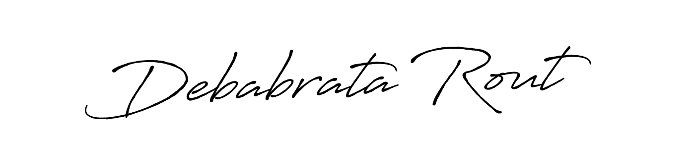 Antro_Vectra_Bolder is a professional signature style that is perfect for those who want to add a touch of class to their signature. It is also a great choice for those who want to make their signature more unique. Get Debabrata Rout name to fancy signature for free. Debabrata Rout signature style 7 images and pictures png