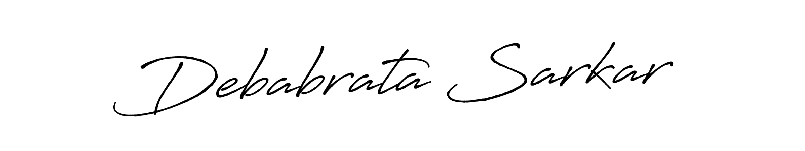 Antro_Vectra_Bolder is a professional signature style that is perfect for those who want to add a touch of class to their signature. It is also a great choice for those who want to make their signature more unique. Get Debabrata Sarkar name to fancy signature for free. Debabrata Sarkar signature style 7 images and pictures png