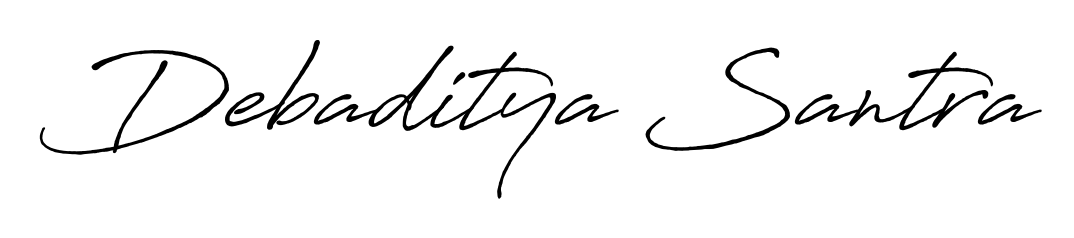 Achieve flawless digital penmanship with Debaditya Santra name in Antro_Vectra_Bolder font. The perfect tool for creating online signatures. Debaditya Santra signature style 7 images and pictures png